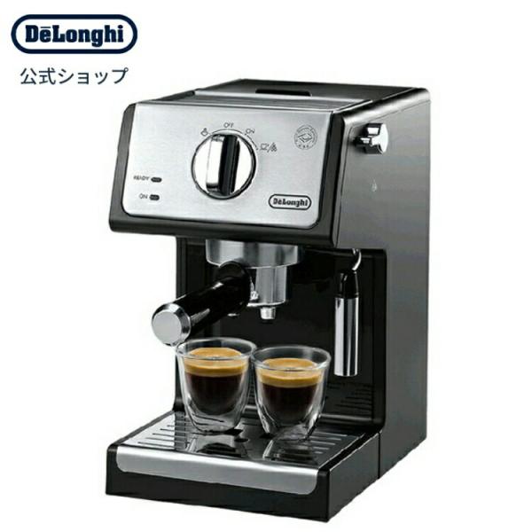 デロンギ（DeLonghi） エスプレッソ・カプチーノメーカー [ECP3220J-BK