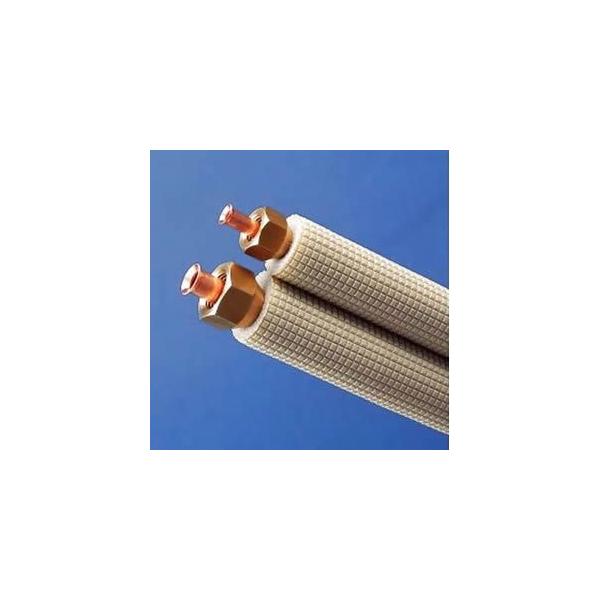 因幡電工 フレア配管セット 3m フレアナット付 配管部材なし 対応冷媒2