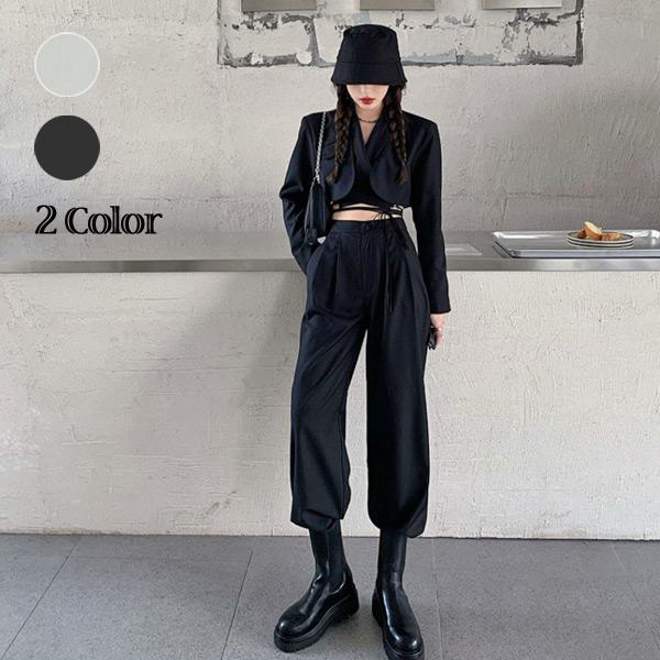 美品】wjk セットアップ スーツ ジャケット パンツ L 黒 ブラック 楽天