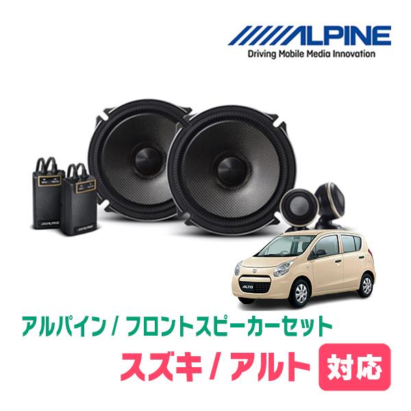 ALPINE（アルパイン） アルト(HA25S・H21/12〜H26/12)用 フロント