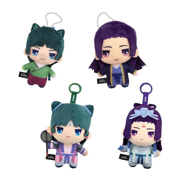 送料無料◇薬屋のひとりごと ぬいぐるみ 4種セット (猫猫/壬氏/月精