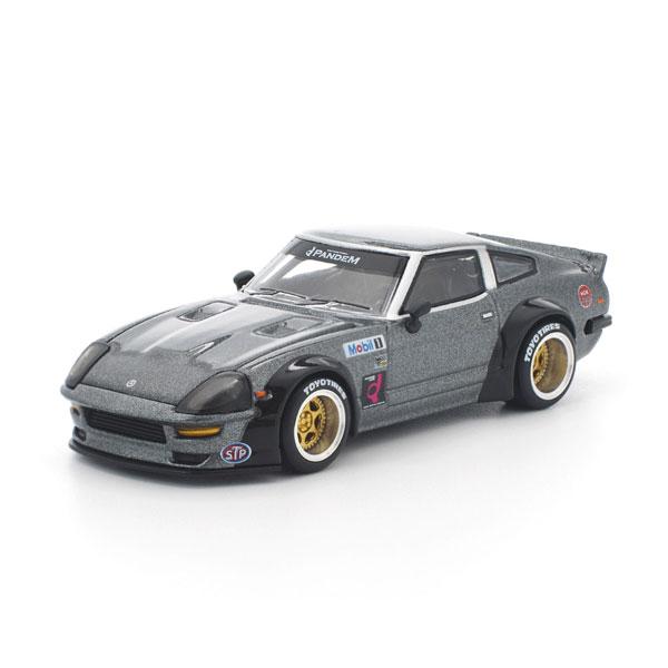 POP RACE 1/64 PANDEM 280ZX GUN?METAL / ガンメタル ミニカー