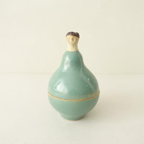 定価1.3万】今井律湖 *人ポット C6*今井律子人形オブジェ容器