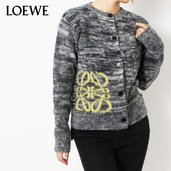 LOEWE（ロエベ） ANAGRAM INTARSIA CARDIGAN アナグラム インターシャ