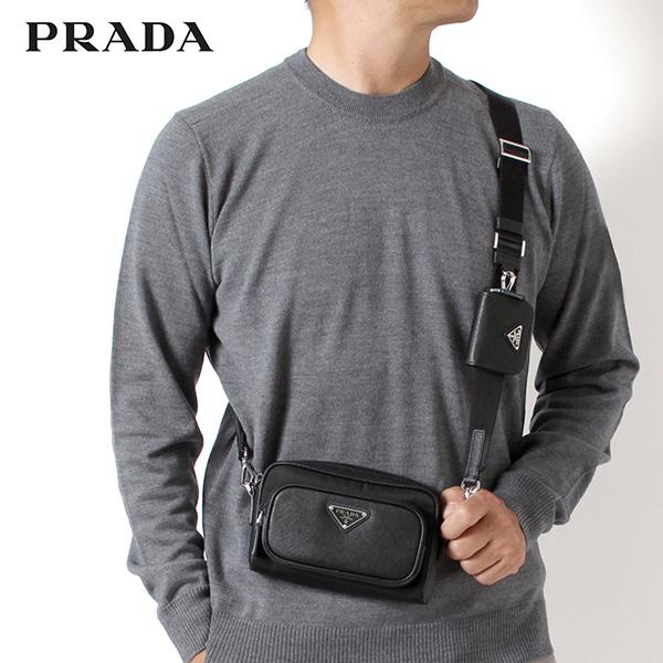 PRADA（プラダ） 25AWモデル メンズ ReNylon x サフィアーノレザー