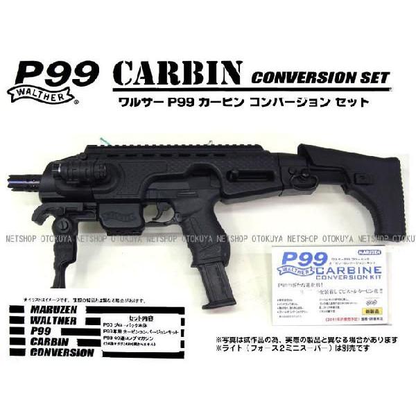 MARUZEN（マルゼン） ワルサーP99カービン コンバージョンセット