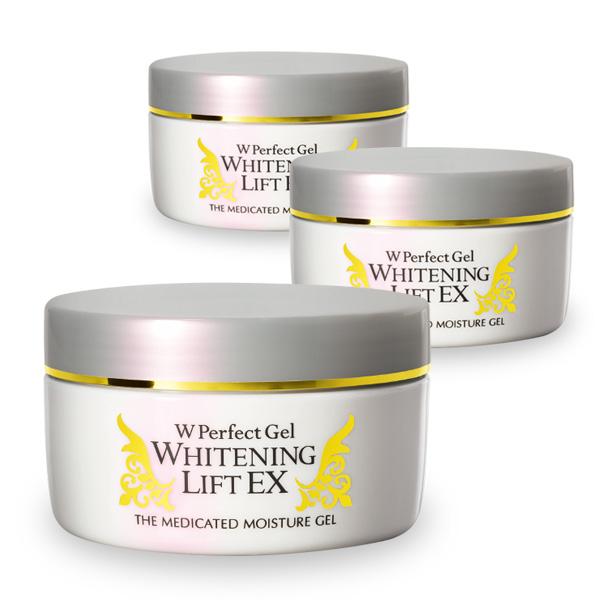 薬用Wパーフェクトゲル ホワイトニングリフトEX 80g 3個セット : は