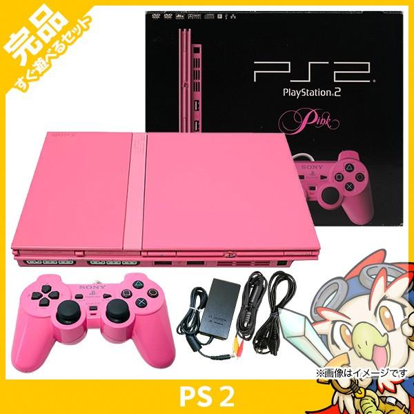 ピンクのPlayStation 2 本体とコントローラー♡♡ ピンクのPlayStation