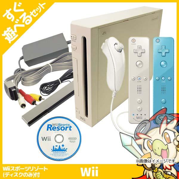 任天堂（Nintendo） Wii ニンテンドーWii Wii本体 (シロ) Wiiリモコン