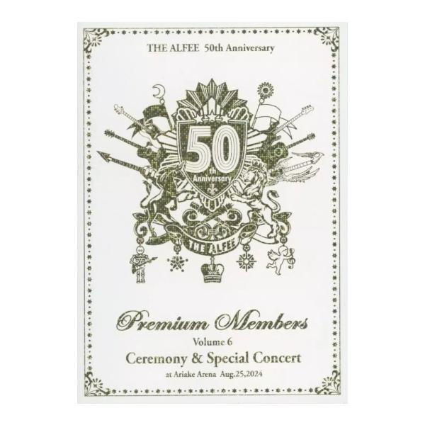 The Alfee プレミアムメンバーズ向け50th DVD⭐︎vol.6欠品 The Alfee