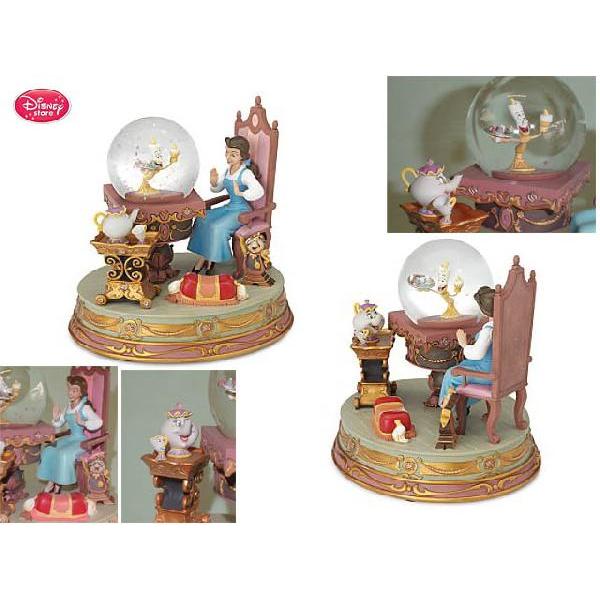 レア☆美女と野獣 ベル ルミエール スノーグローブ スノードーム
