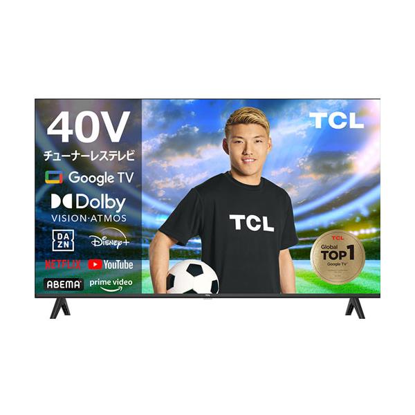 TCL 液晶テレビ TCL S54H 40S54H [40型Smart対応チューナーレステレビ