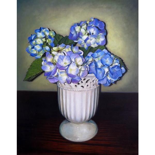特価油絵 花瓶の紫陽花 MA2871 : 絵画制作専門ユーラシアアート - 通販