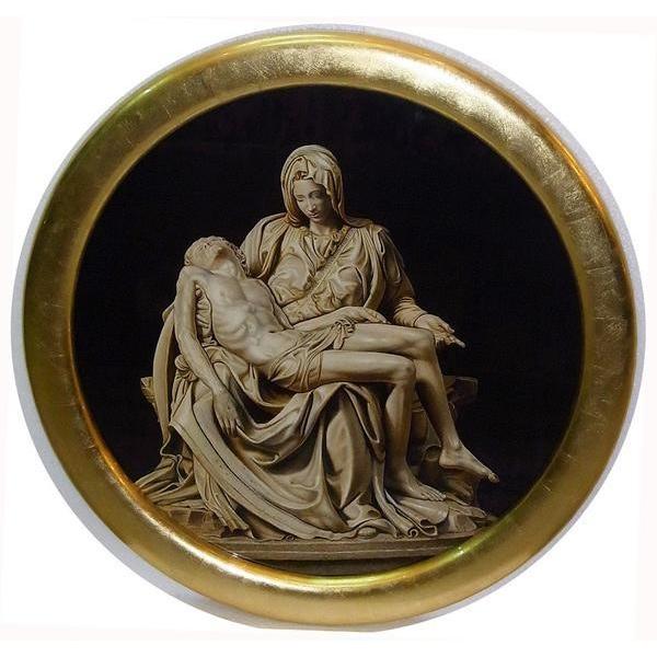 特価漆絵 ミケランジェロの名作_ピエタ NH180 : 絵画制作専門