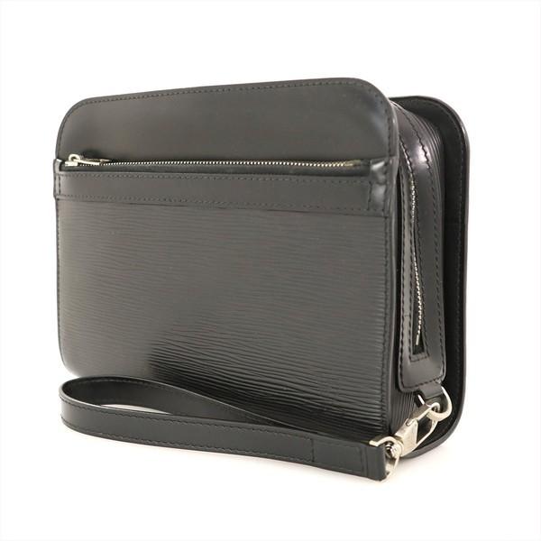 ルイヴィトン LOUIS VUITTON エピ ノワール ブラック オシュ セカンド