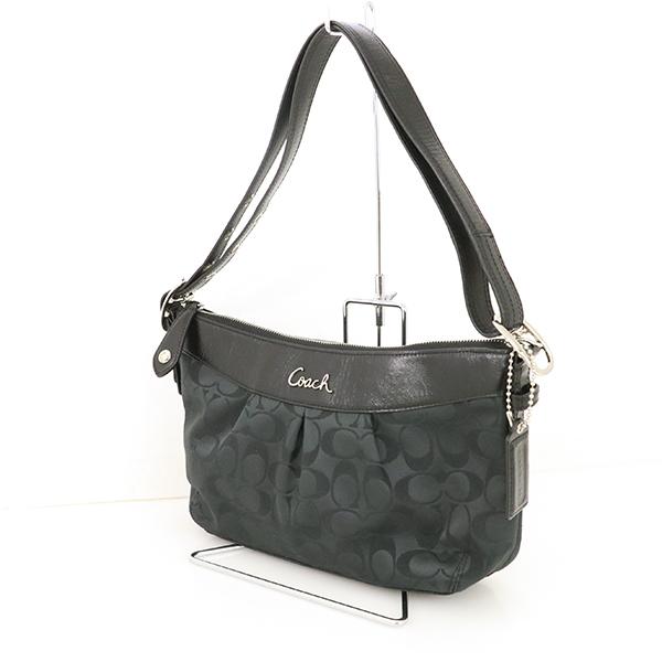 コーチ COACH シグネチャー ブラック ジャガード 2wayバッグ F15511