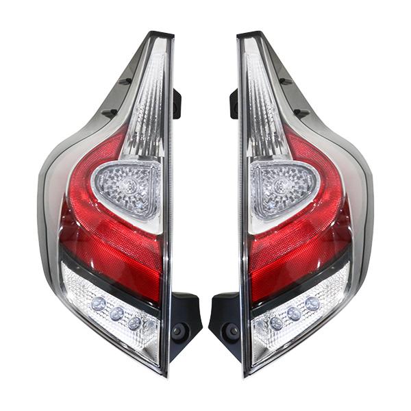 LED テールランプ 純正タイプ アクア NHP10系 後期仕様 レッド クリア