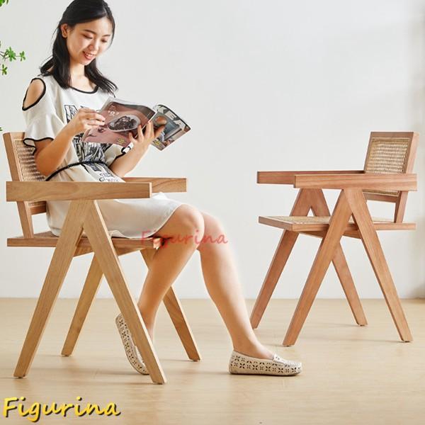 折り畳み椅子 ラタンチェア ダイニングチェアー チェア ラタン椅子 籐