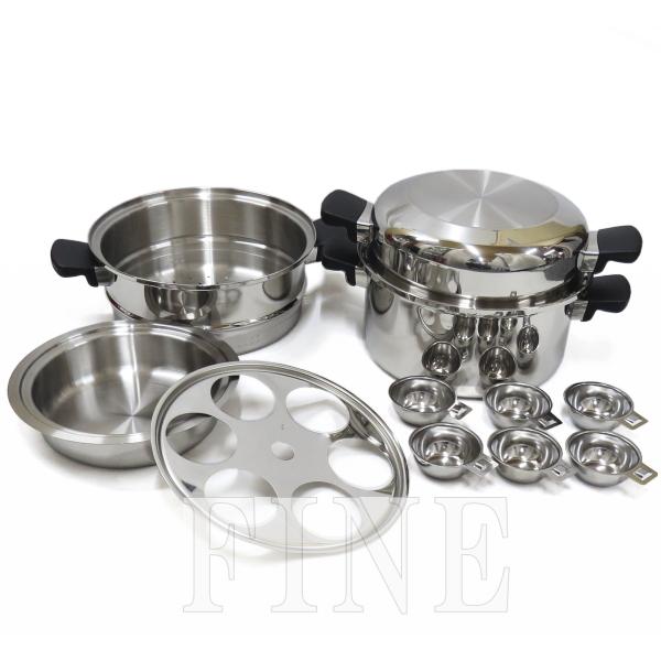 新品・元箱無し】アムウェイ クィーン 6Lシチューパンセット Amway 鍋