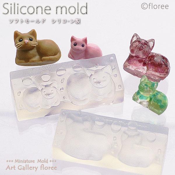 M様オーダー☆ 蓄光 桜 レジンチャーム ミニチュア 猫ぱん 猫カフェ