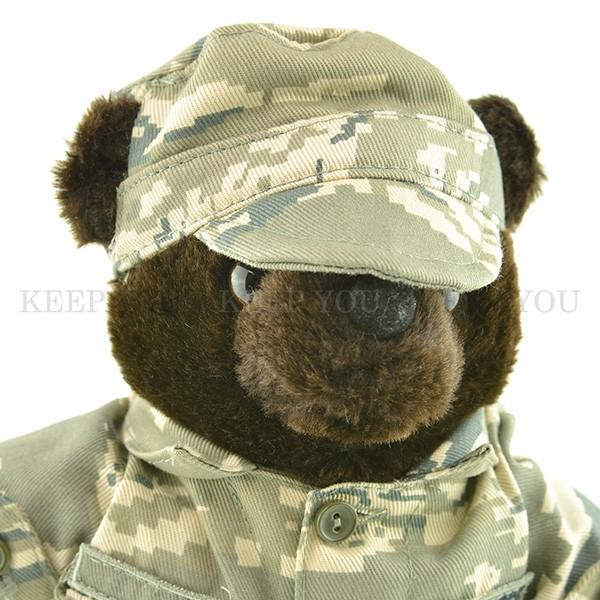 テディベア ミリタリー仕様 約25cm 軍隊 迷彩柄 BEAR FORCES of