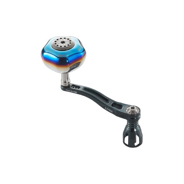 リブレ PowerArm88 シマノ 8000番〜14000番用 右巻き ガンメタ+チタン