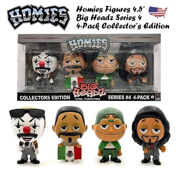 OMIES ホーミーズ BIG HEADZ フィギュア 4体セット Series 4 アメトイ