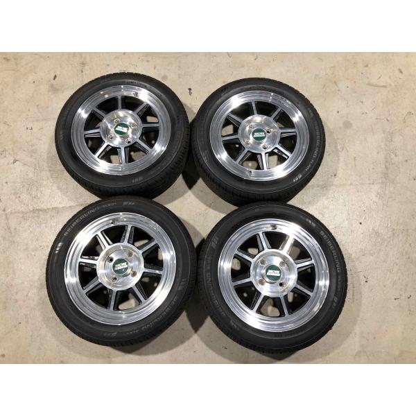 ハヤシレーシング ハヤシストリート 14インチ 5J 165/55R14 タイヤ付き