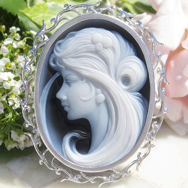 CAMEO（カメオ） 手仕上げ作品 ドイツIdar Oberstein産 ストーンカメオ