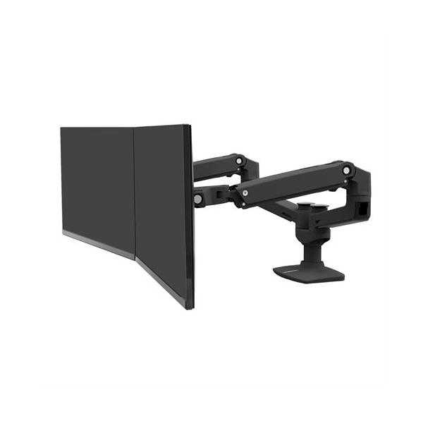 エルゴトロン LX デュアル デスクマウントアーム サイドバイサイド