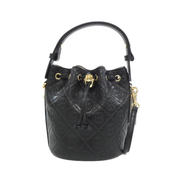 新品】トリーバーチ T モノグラム レザー ミニ バケット バッグ 158530