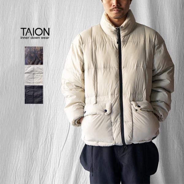 30%OFFセール TAION タイオン MOUNTAIN PACKABLE VOLUME DOWN JACKET