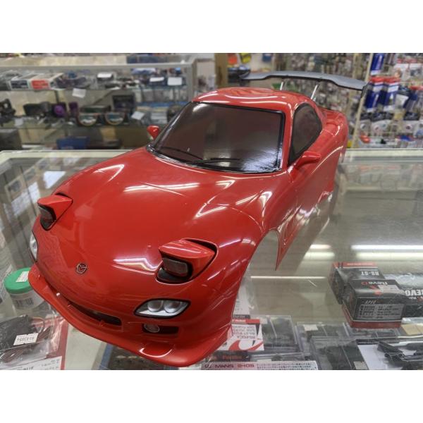 当店オリジナル塗装済みボディ タミヤ 1/10 マツダ RX-7（FD3S）レッド