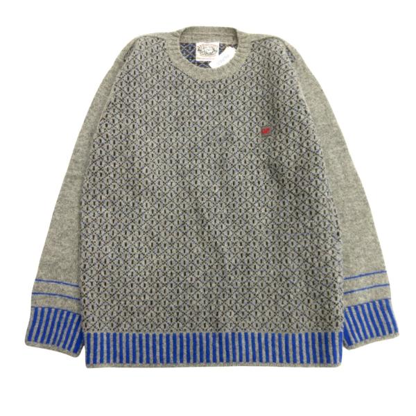 未使用 PAPAS GP. パパス JAMIESON'S ニット セーター クルーネック