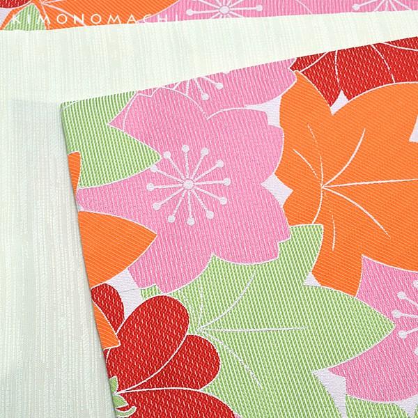 KIMONOMACHI （Prices down4）お仕立て上がり 京袋帯「カラフル 桜と楓