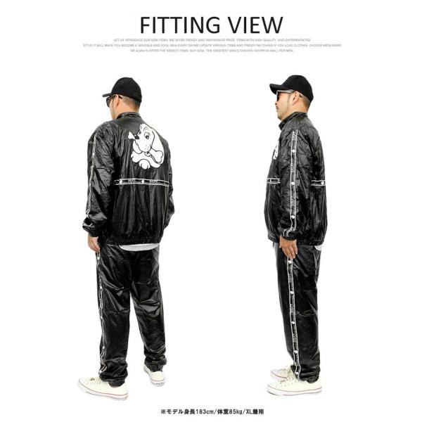 GALFY（ガルフィー） セットアップ メンズ 賛否両論 光沢 ナイロン