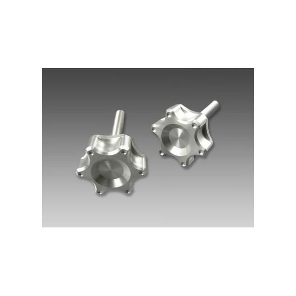 くるくるハンドルノブアルミビレッドタイプ3 MINIMOTO（ミニモト