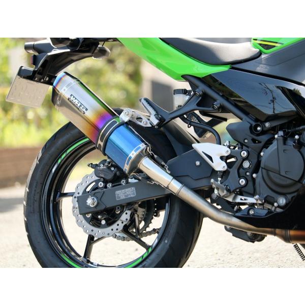Ninja400（ニンジャ）18年 SS-OVAL スリップオンマフラー 焼き色タイプ