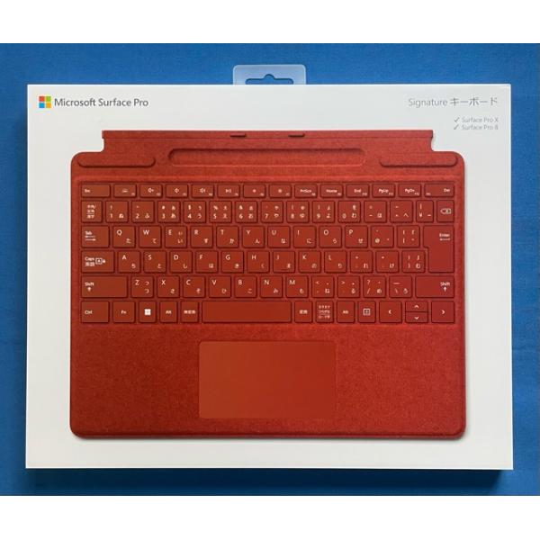 Surface Pro Signature キーボード 日本語 1864 ポピーレッド