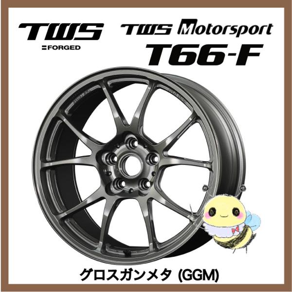 TWS ○Motorsport T66-F ○18インチ 18x9.5 5/114.3 INSET:40 ○グロス