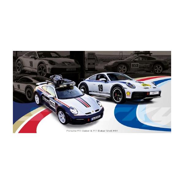 Sparky 1/64 Porsche 911 Daker・Shell #19 (2台セット) Tiny限定