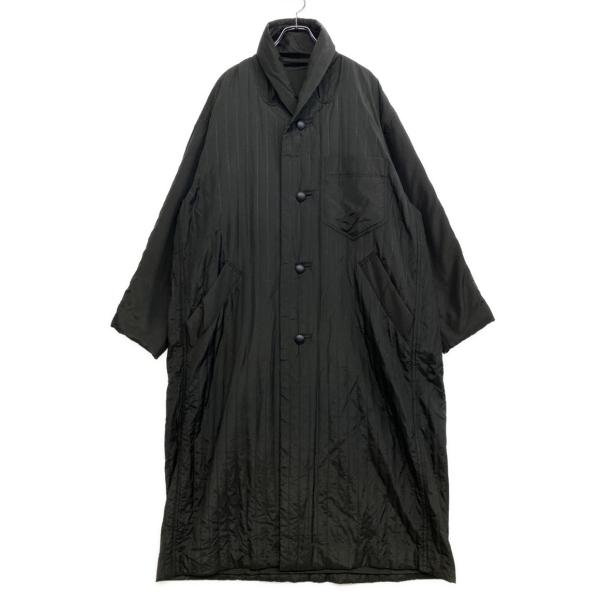 イッセイミヤケ メン 80s 筆タグ ショールカラーコート 中綿 メンズ