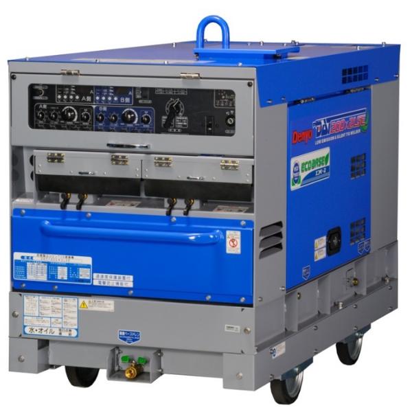 デンヨー 【納期確認商品】デンヨー 特殊エンジン溶接機 DAT-200×2LSE