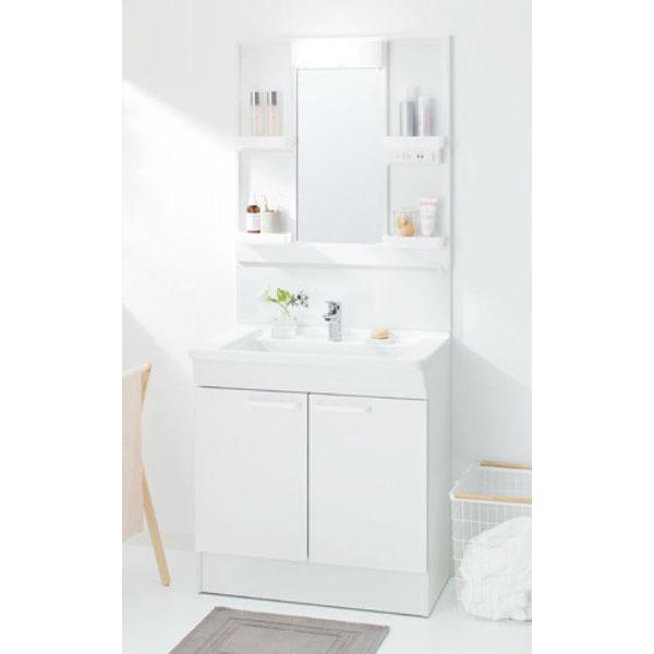 洗面台 洗面化粧台 750 TOTO Bシリーズ 間口750mm 1面鏡セット エコ