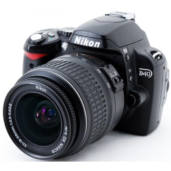 ニコン（Nikon） デジタル一眼 Nikon D40 レンズキット 中古 スマホに