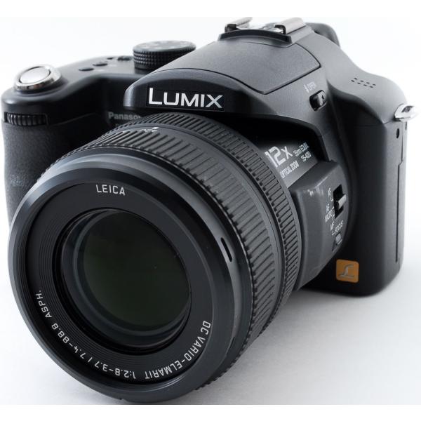 LUMIX パナソニック コンデジ Panasonic DMC-FZ50 ブラック 中古 新品
