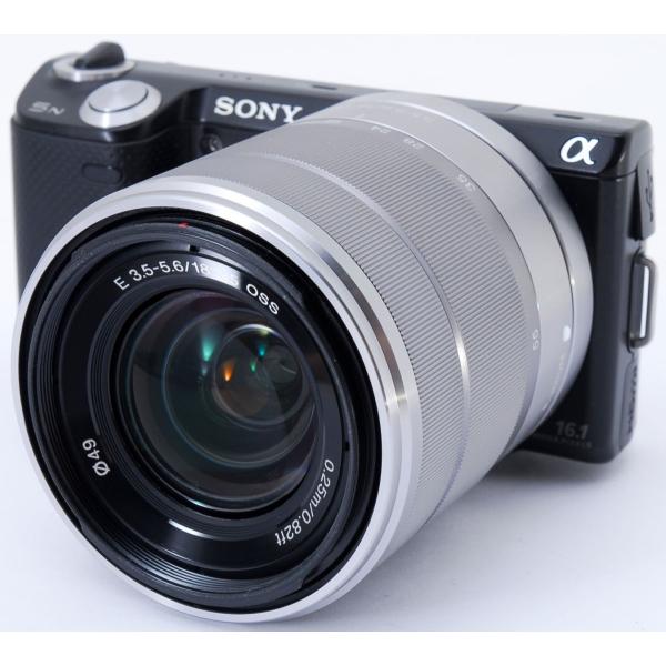 SONY（ソニー） ミラーレス一眼 α NEX-5N ブラック レンズキット 中古
