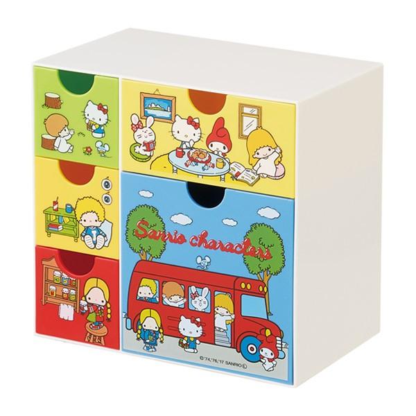 sanrio（サンリオ） 収納 引き出し ボックス 引き出しいっぱいチェスト