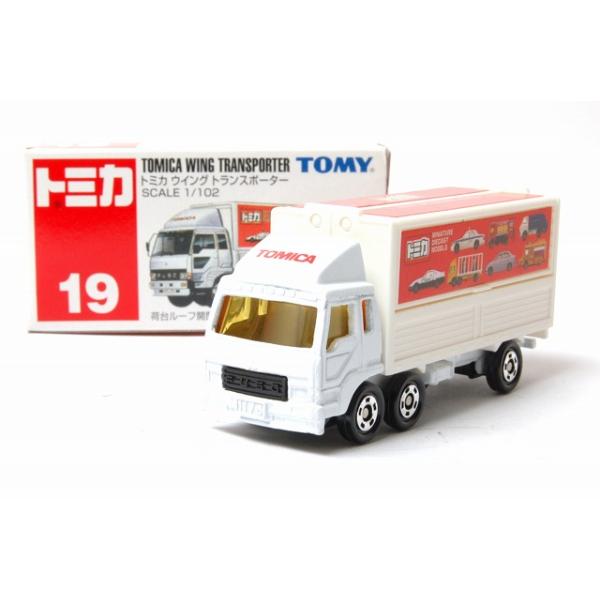 トミカ 絶版☆No.19 ウイング トランスポーター : アイアイアド