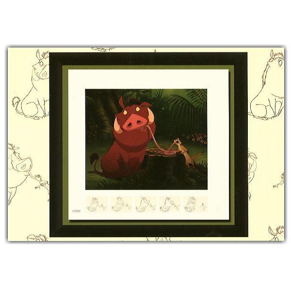 Disney（ディズニー） ティモン＆プンバァ ライオンキング WDAAセル画